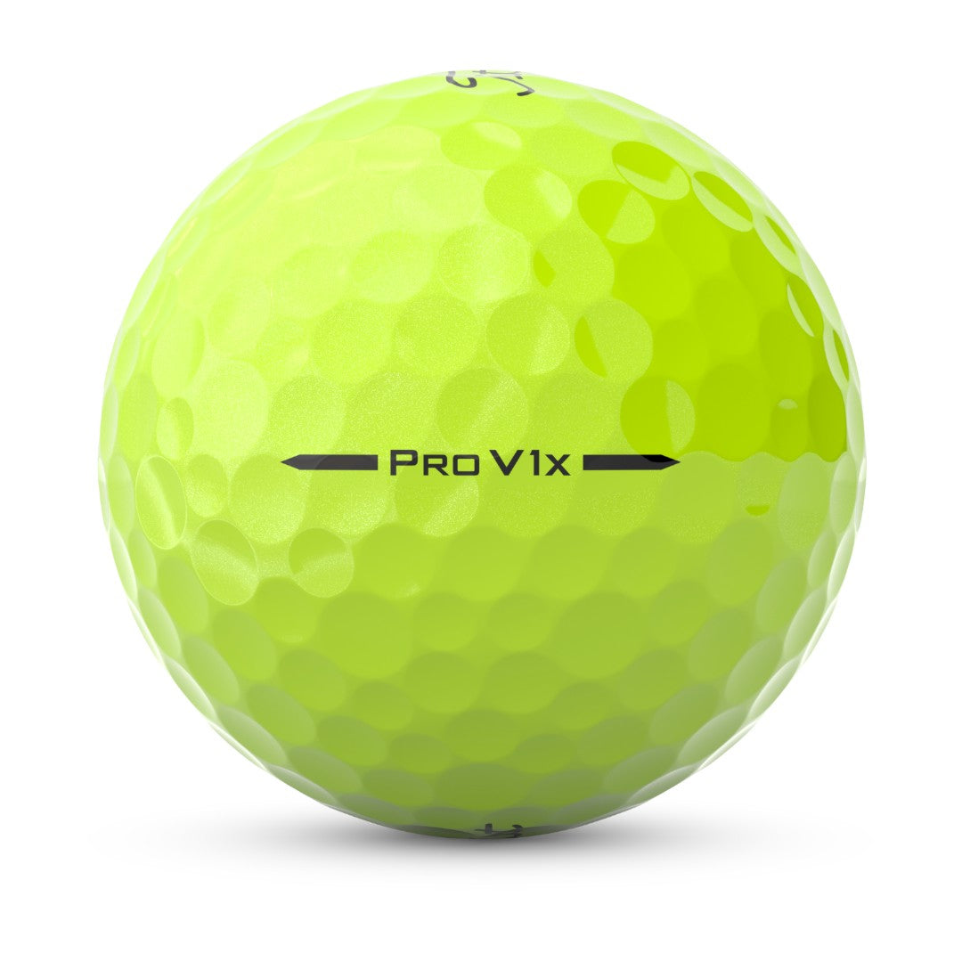 Titleist 2025 Pro V1x Golf Balls | Yellow