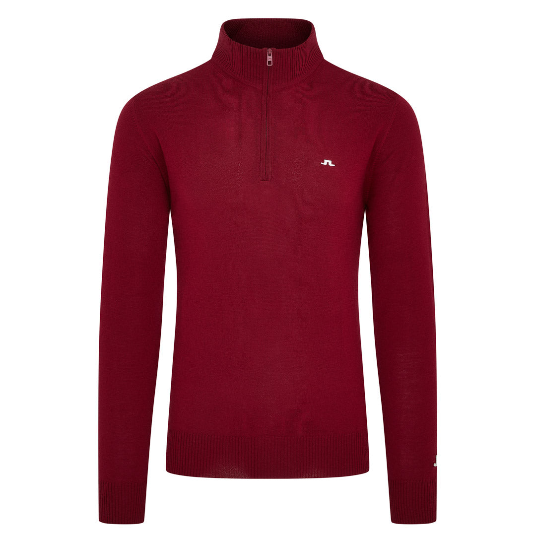 J.Lindeberg Kian Merino 1/4 Zip Golf Sweater GMKW11148