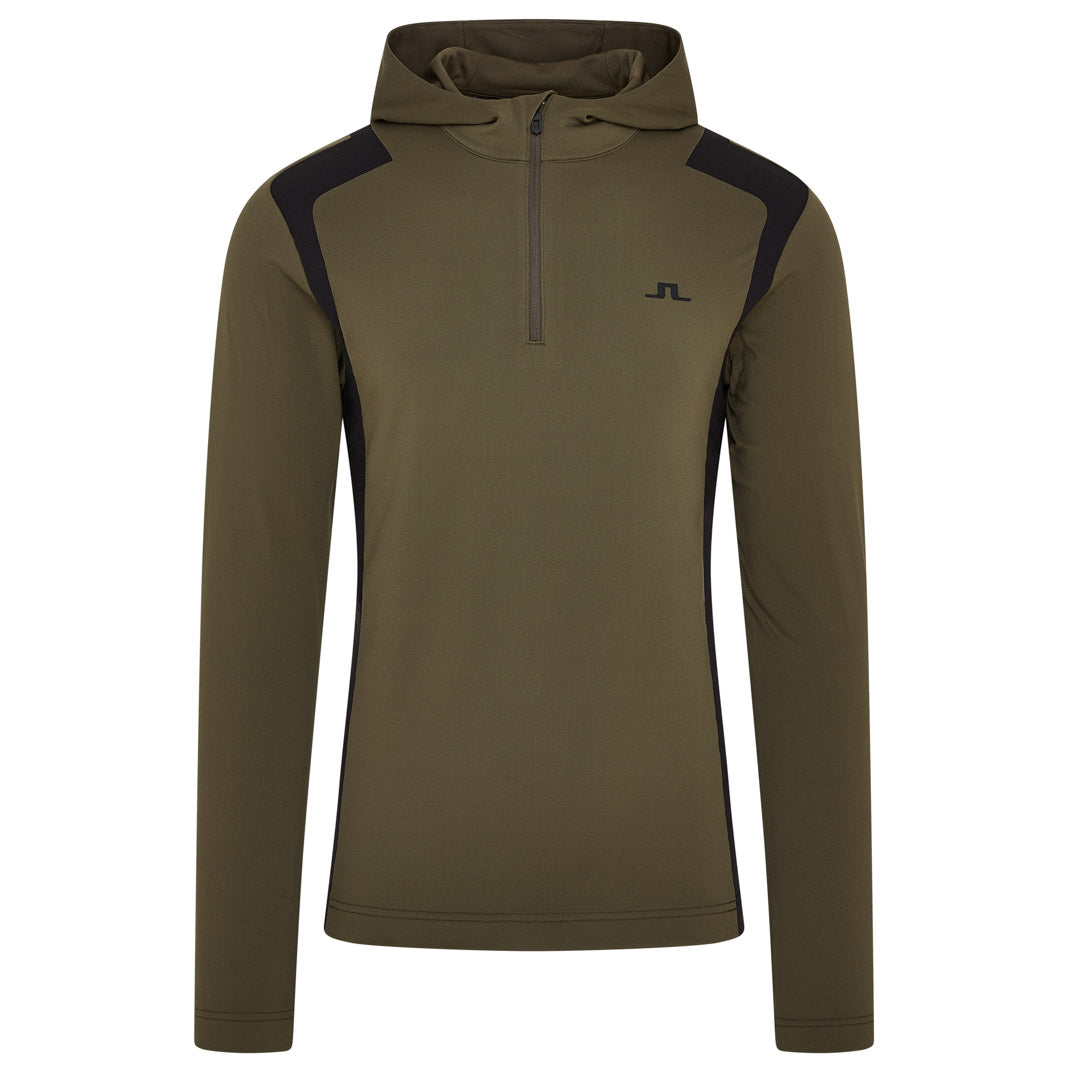 J.Lindeberg Lukas 1/4 Zip Golf Hoodie GMJS10949