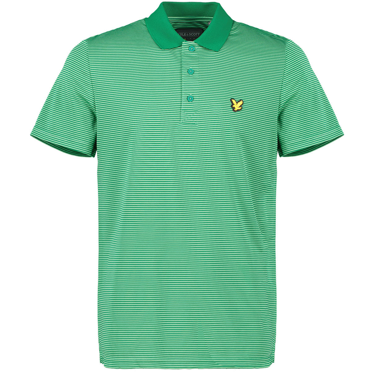 Lyle & Scott Microstripe Golf Polo Shirt SP1464GC