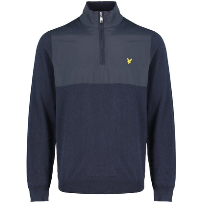 Lyle & Scott Overlay 1/4 Zip Golf Mid Layer KN1960G