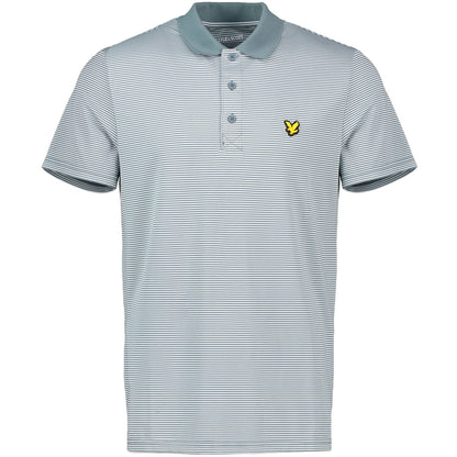 Lyle & Scott Microstripe Golf Polo Shirt SP1464GC