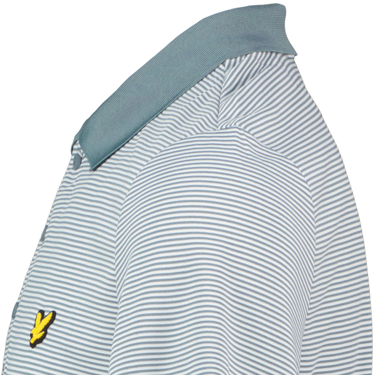 Lyle & Scott Microstripe Golf Polo Shirt SP1464GC