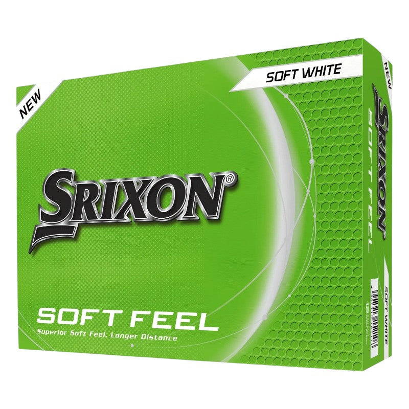 Srixon 2025 Soft Feel Golf Balls | White