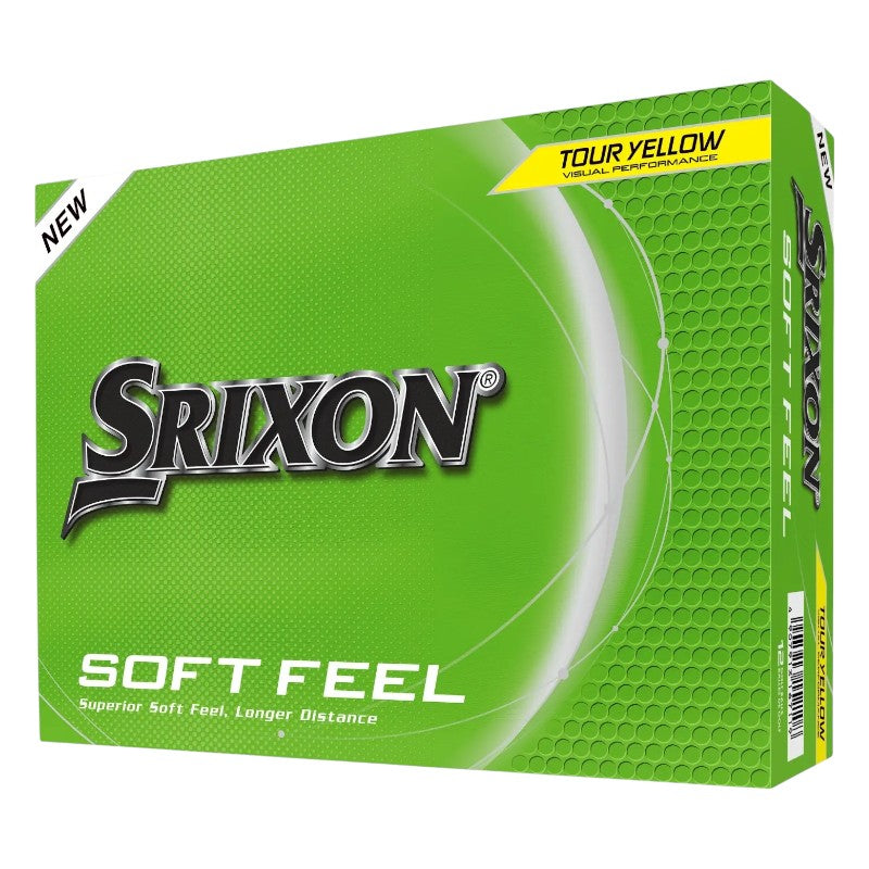 Srixon 2025 Soft Feel Golf Balls | Yellow