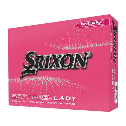 Srixon Soft Feel Lady Golf Balls | Pink