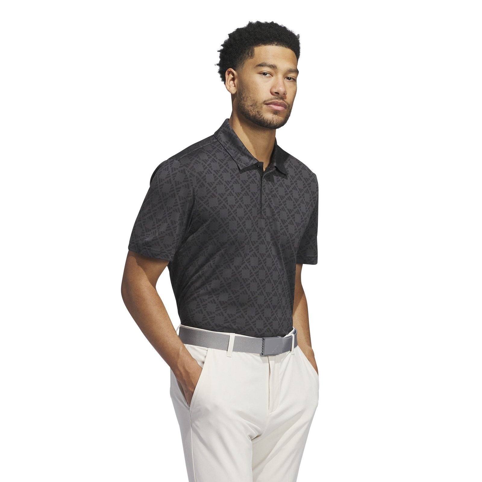 Adidas Tour HEAT.RDY Jacquard Golf Polo Shirt IZ3008