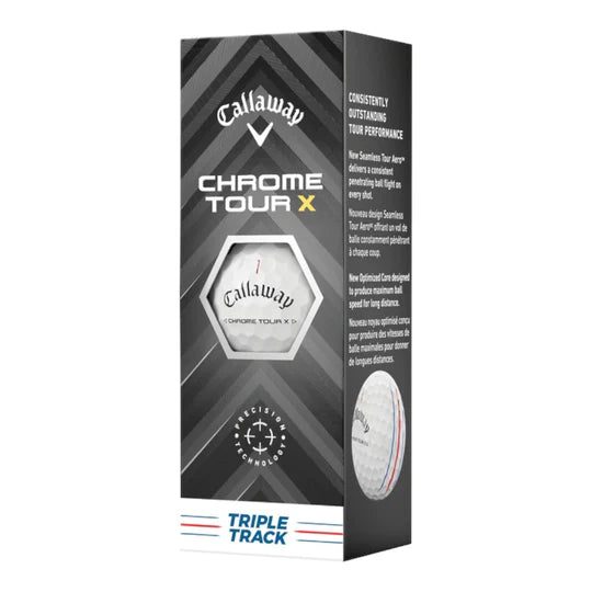 Callaway Chrome Tour X Triple Track Golf Balls | 4 FOR 3