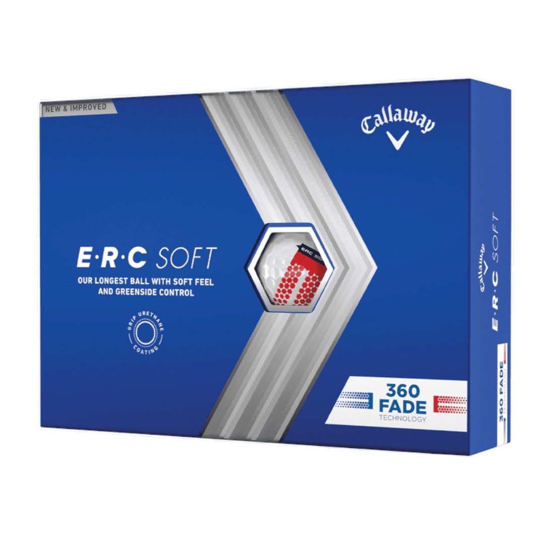 Callaway ERC Soft 360 Fade Golf Balls | White