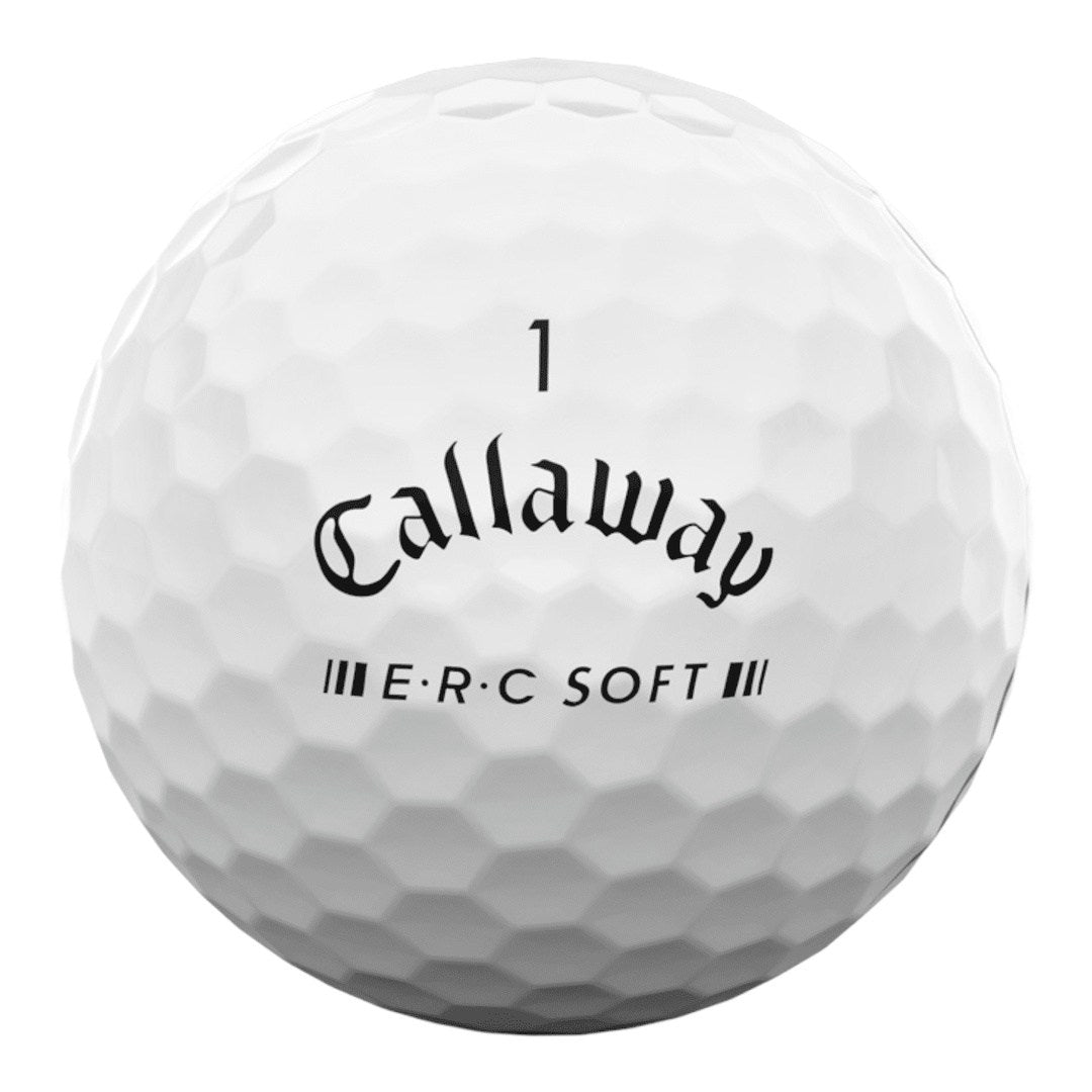 Callaway 2024 ERC Soft Triple Track Golf Balls | White