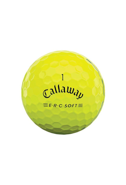 Callaway ERC Soft Triple Track Golf Balls | Yellow