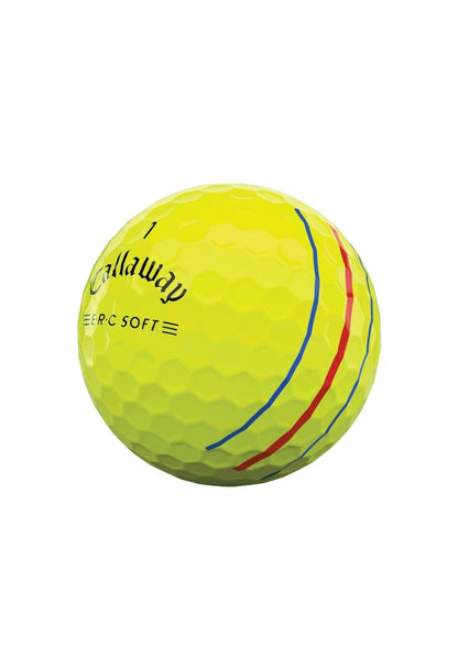 Callaway ERC Soft Triple Track Golf Balls | Yellow