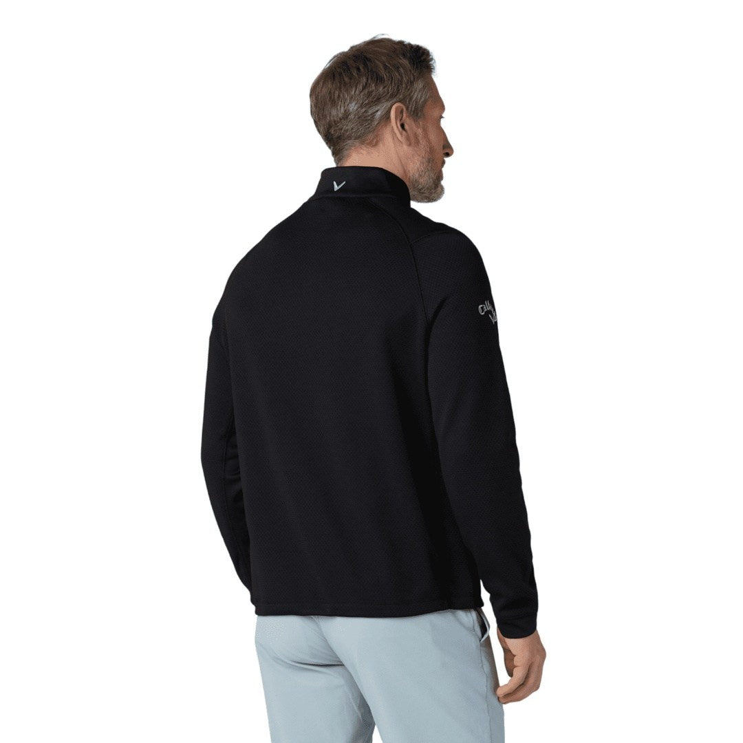 Callaway Hex Textured 1/4-Zip Golf Fleece CGKFD040