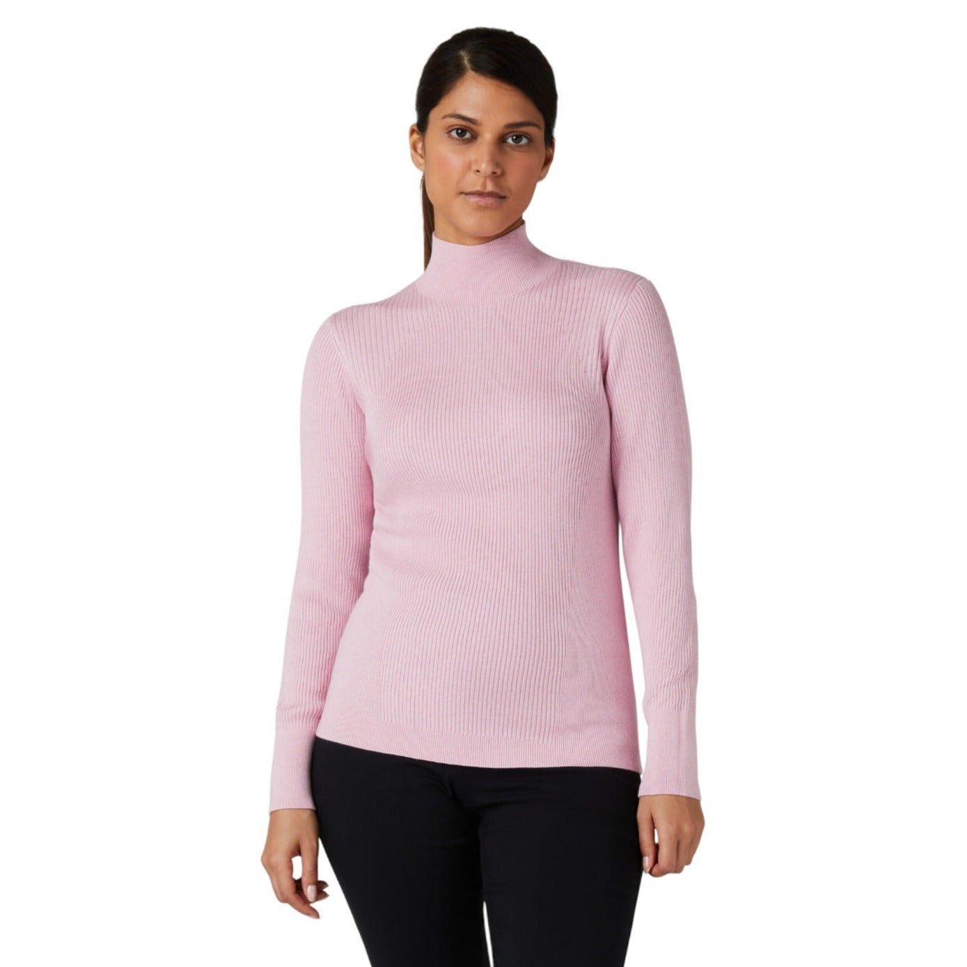 Callaway Ladies Body Mapped High Neck Golf Sweater CGGFD022