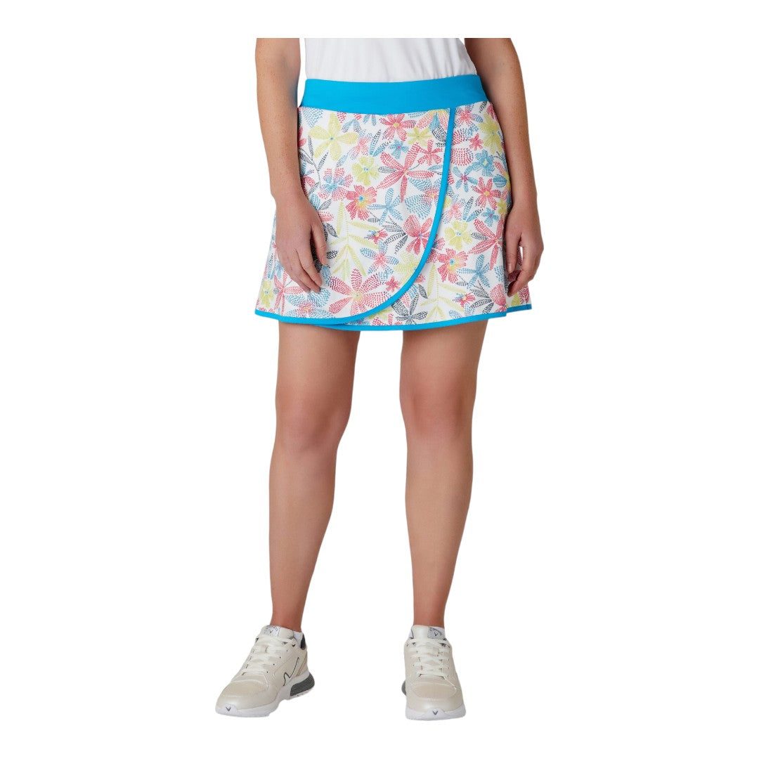 Callaway Ladies Chev Floral Wrap Golf Skort CGKBSE49