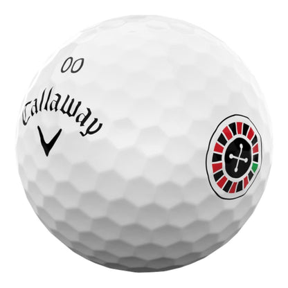 Callaway Limited Edition Supersoft Casino Golf Balls | White