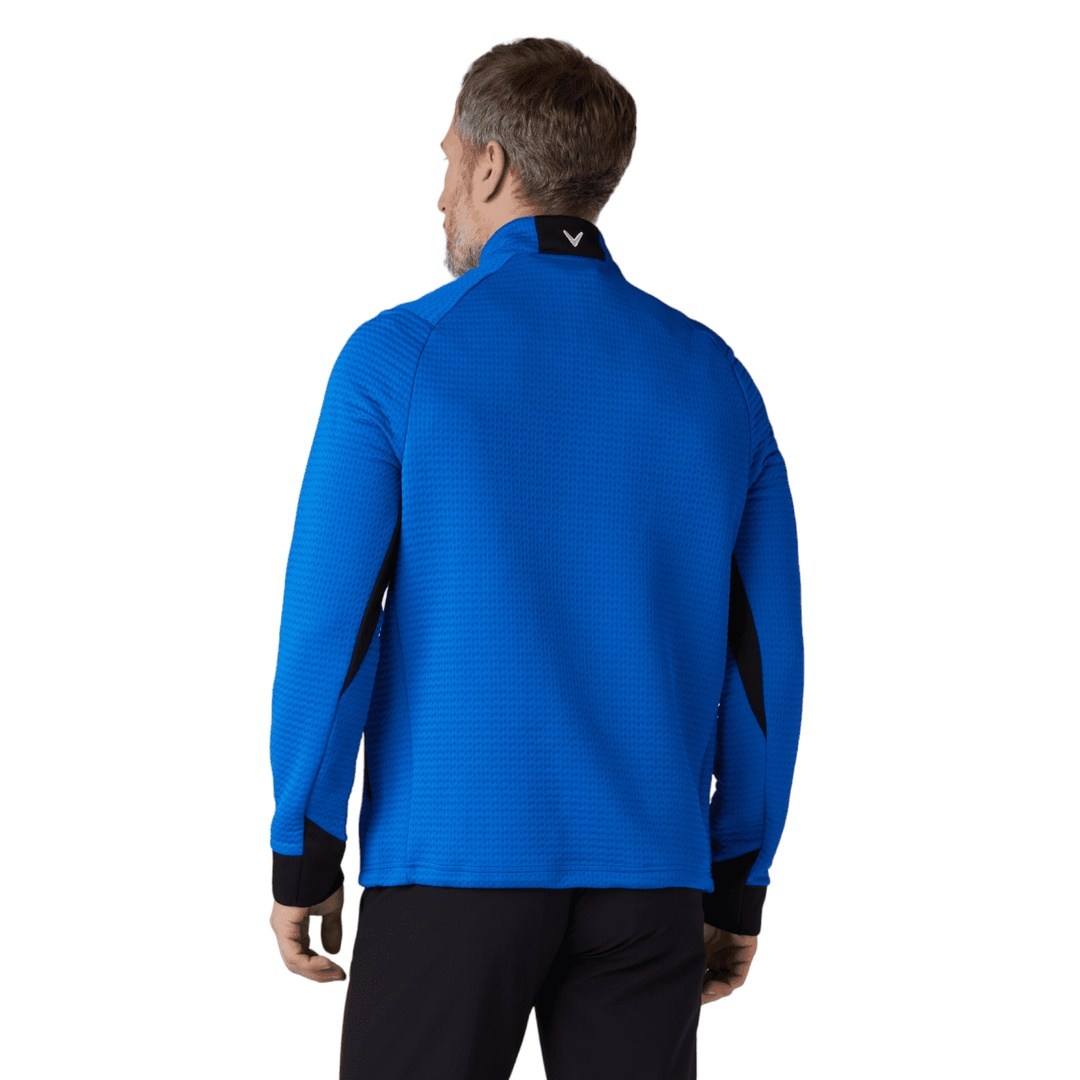 Callaway Midweight Textured 1/4-Zip Golf Fleece CGKFD038