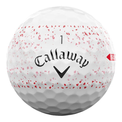 Callaway Supersoft 2024 Golf Balls Red Splatter