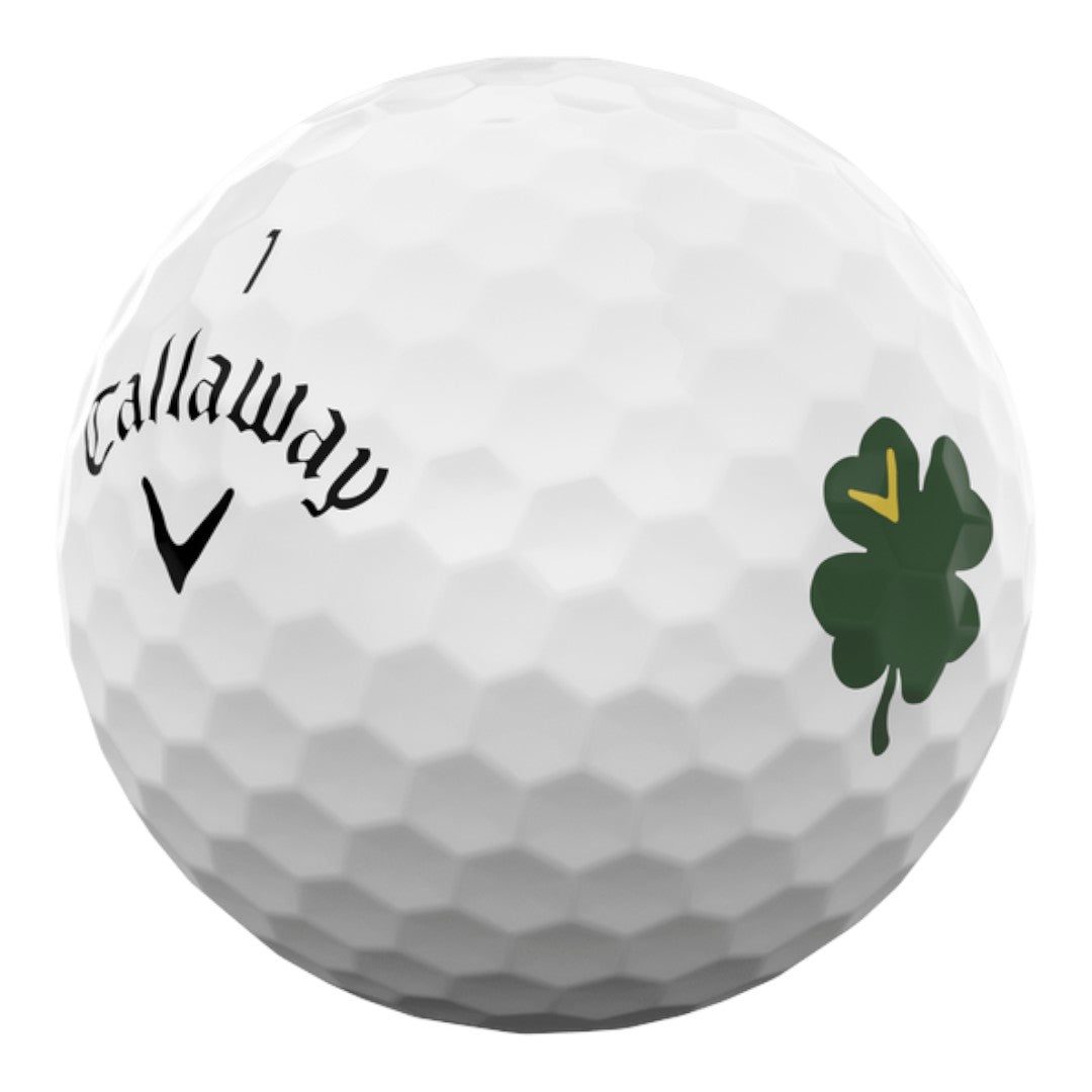 Callaway Supersoft Lucky Golf Balls | White