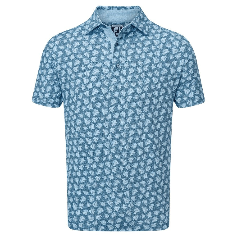 FootJoy Shadow Palm Print Pique Golf Shirt 88375