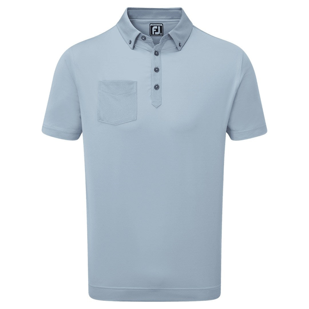 FootJoy Tonal Trim with Pocket Golf Shirt 88379