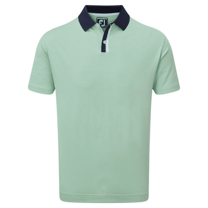 FootJoy Solid Stripe Placket Pique Golf Shirt 88380