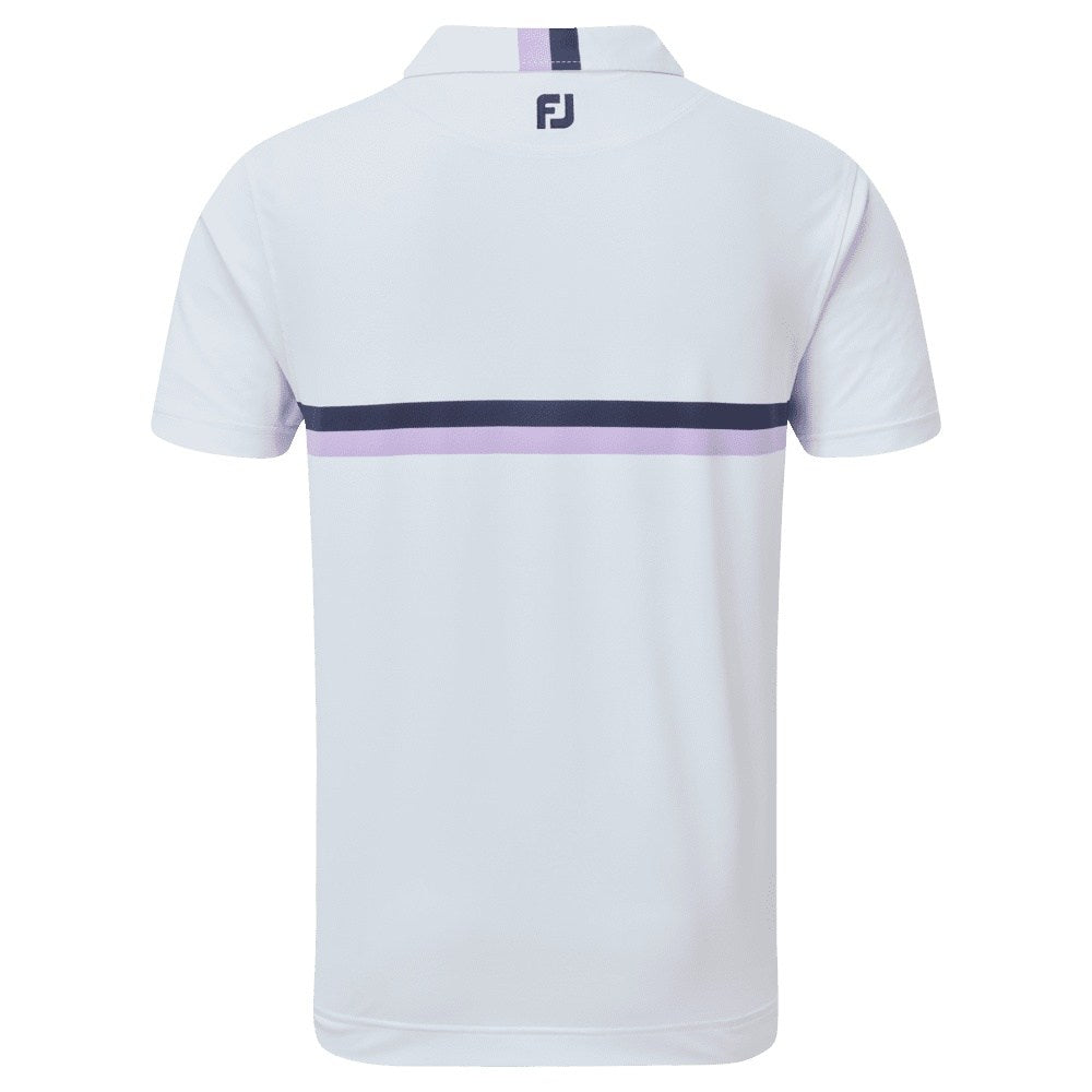 FootJoy Double Chest Band Pique Golf Polo Shirt 88389