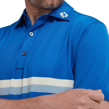 FootJoy Double Chest Band Pique Golf Shirt 88392