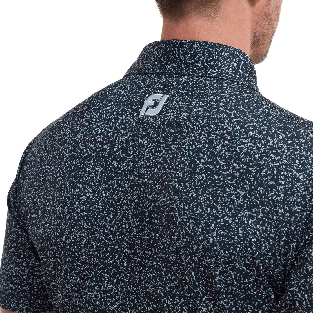 Footjoy Granite Print Lisle Golf Shirt 88415