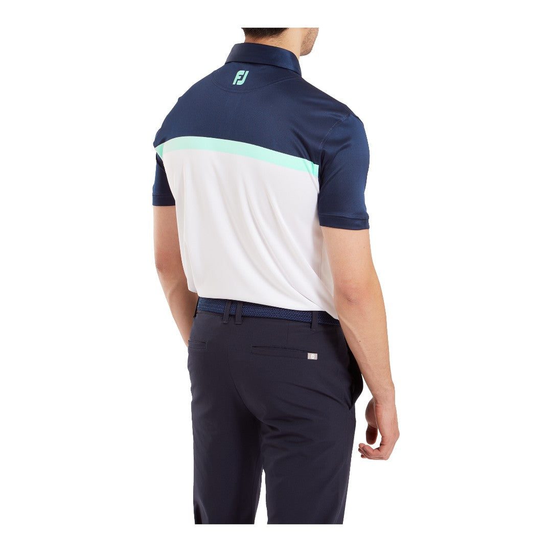 FootJoy Colour Block Golf Polo Shirt 81613