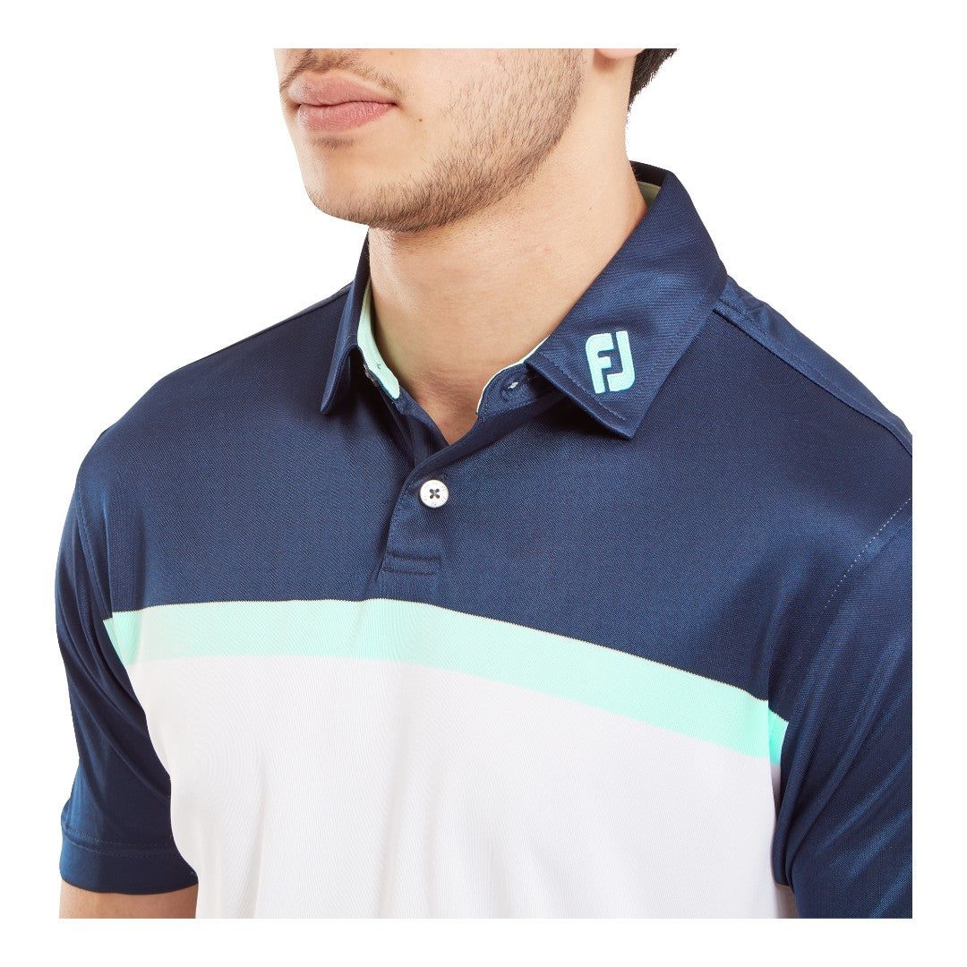 FootJoy Colour Block Golf Polo Shirt 81613