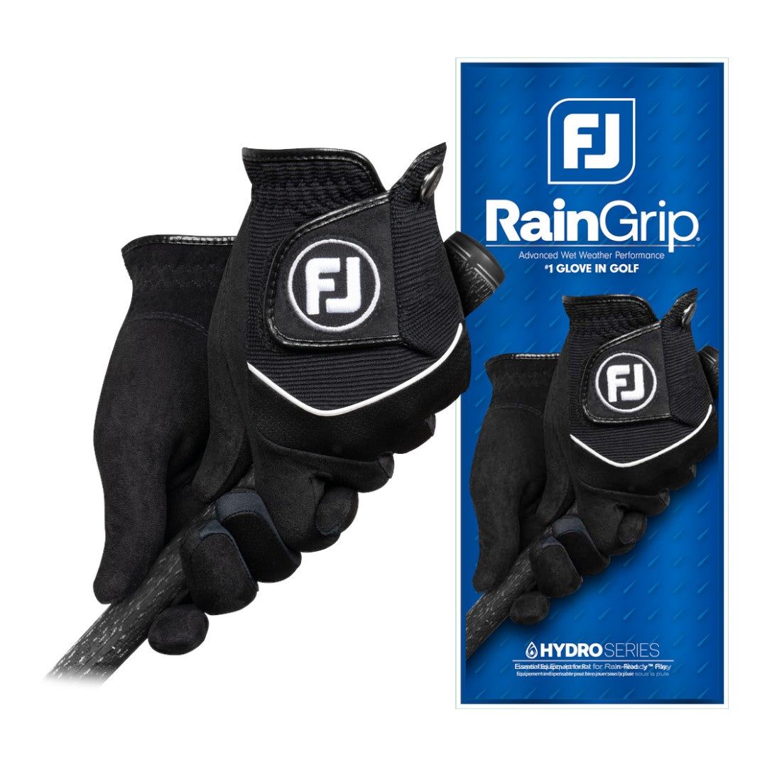 FootJoy Mens Rain Grip Pair Golf Glove 66083