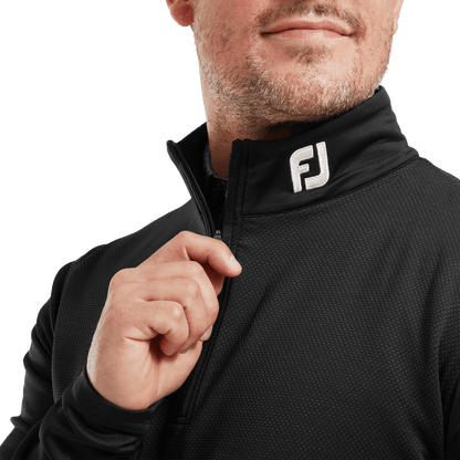 FootJoy Spacer Knit Tonal Block 1/4-Zip Golf Pullover 31941