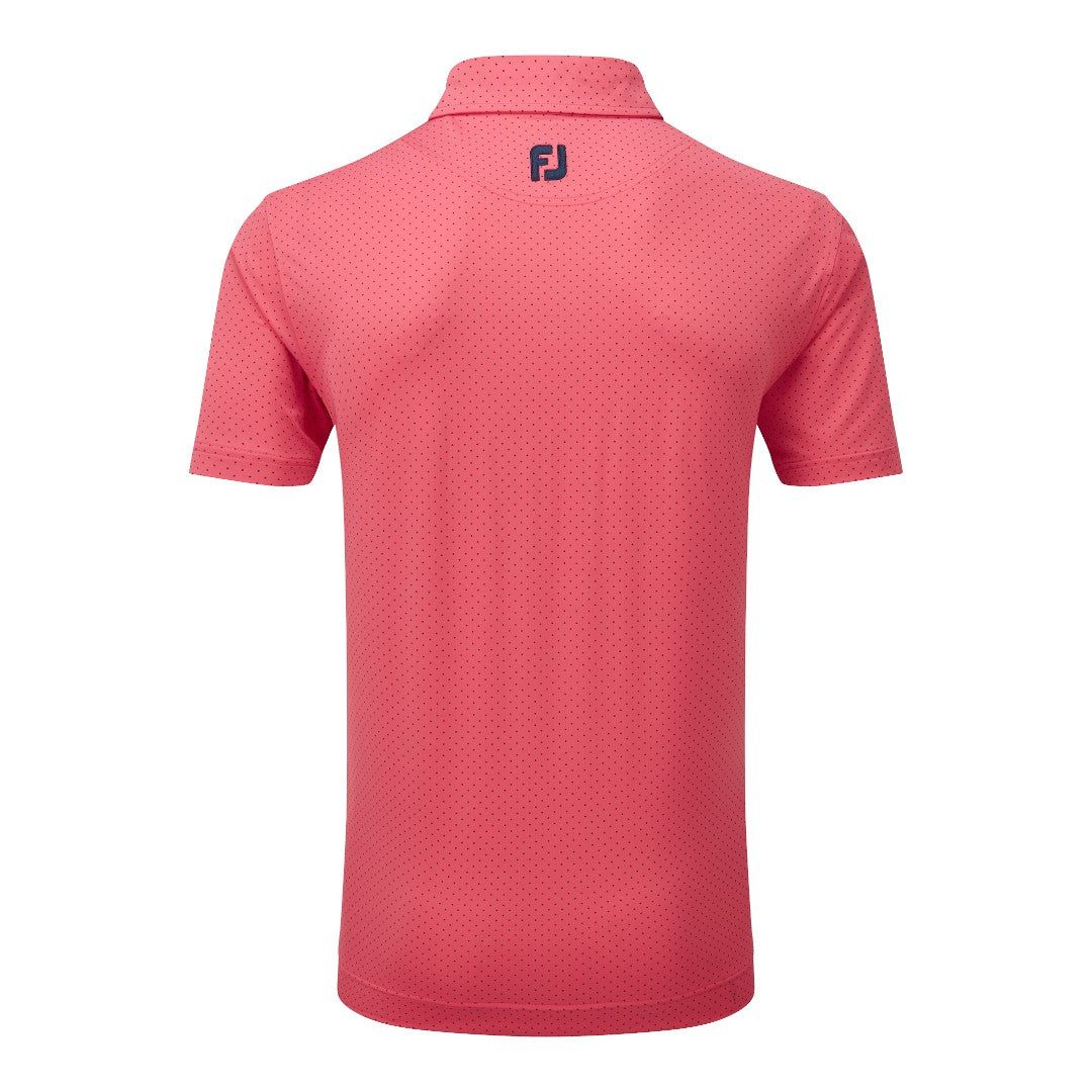 FootJoy Stretch Dot Lisle Golf Polo Shirt 81677