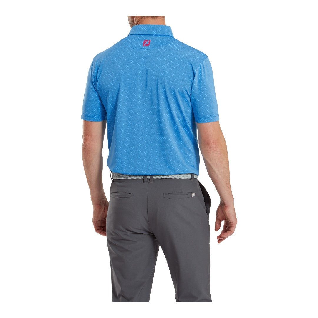 FootJoy Stretch Dot Lisle Golf Polo Shirt 81678