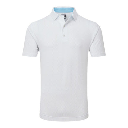 FootJoy Stretch Lisle Dot Golf Polo Shirt 81674