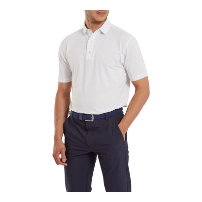 FootJoy Stretch Lisle Dot Golf Polo Shirt 81674