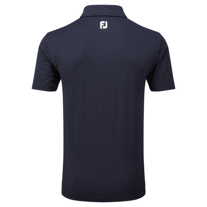 FootJoy Stretch Lisle Dot Golf Polo Shirt 81675