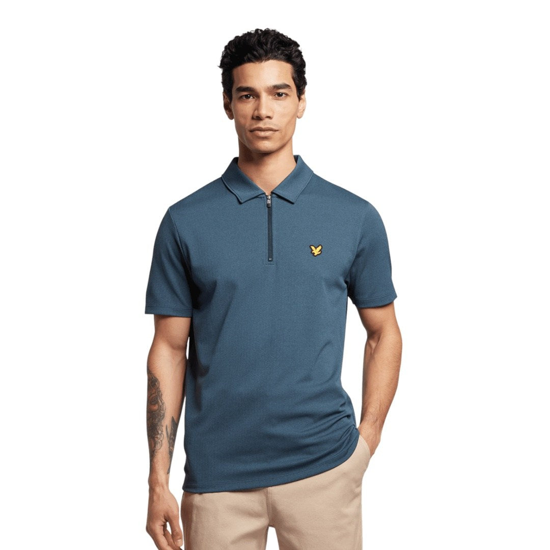 Lyle & Scott Chevron Zip Golf Polo SP1865G