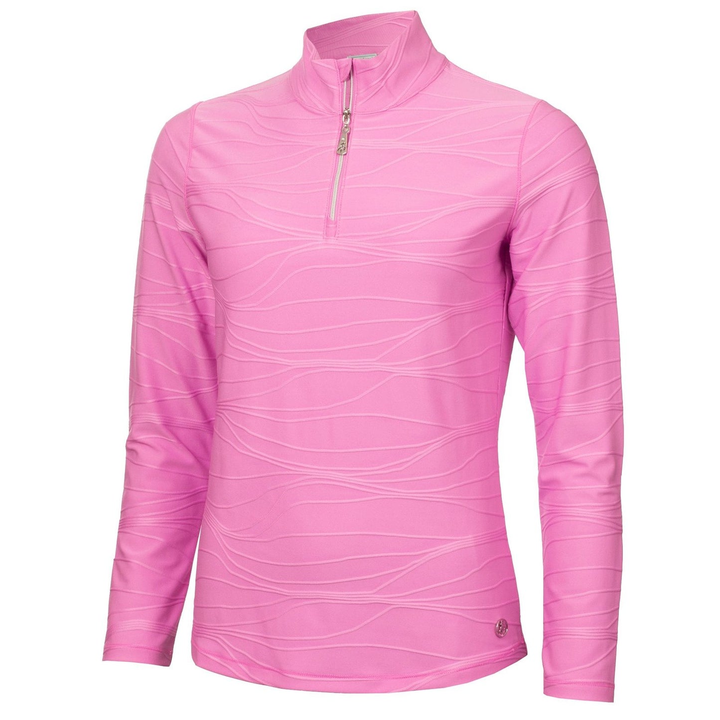 Green Lamb Ladies Kizzy Linear Zip Neck Golf Top AG23987