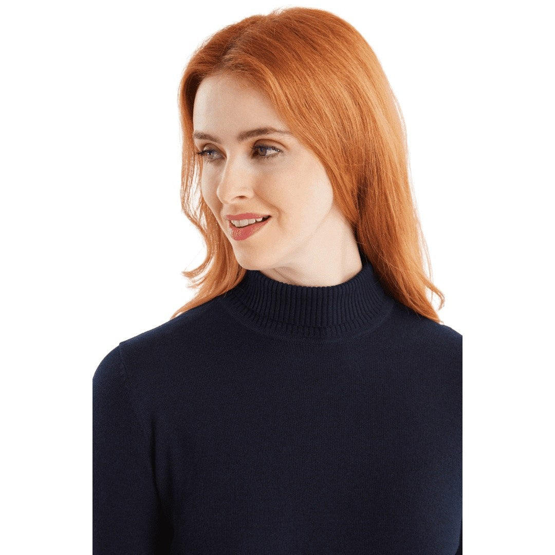 Green Lamb Ladies Knox Cashmere Mix Golf Roll Neck AG23988