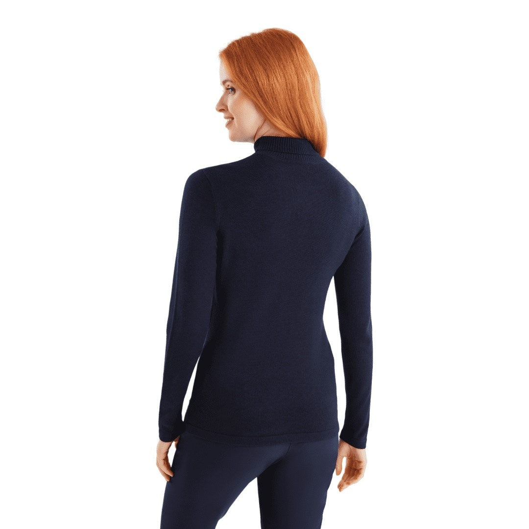 Green Lamb Ladies Knox Cashmere Mix Golf Roll Neck AG23988