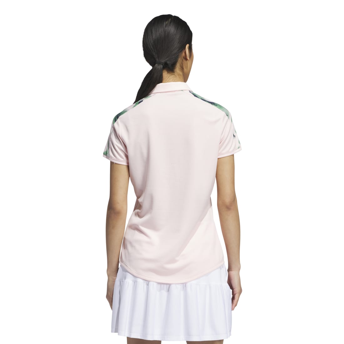 adidas Ladies Ultimate365 Printed Golf Polo Shirt IZ1350