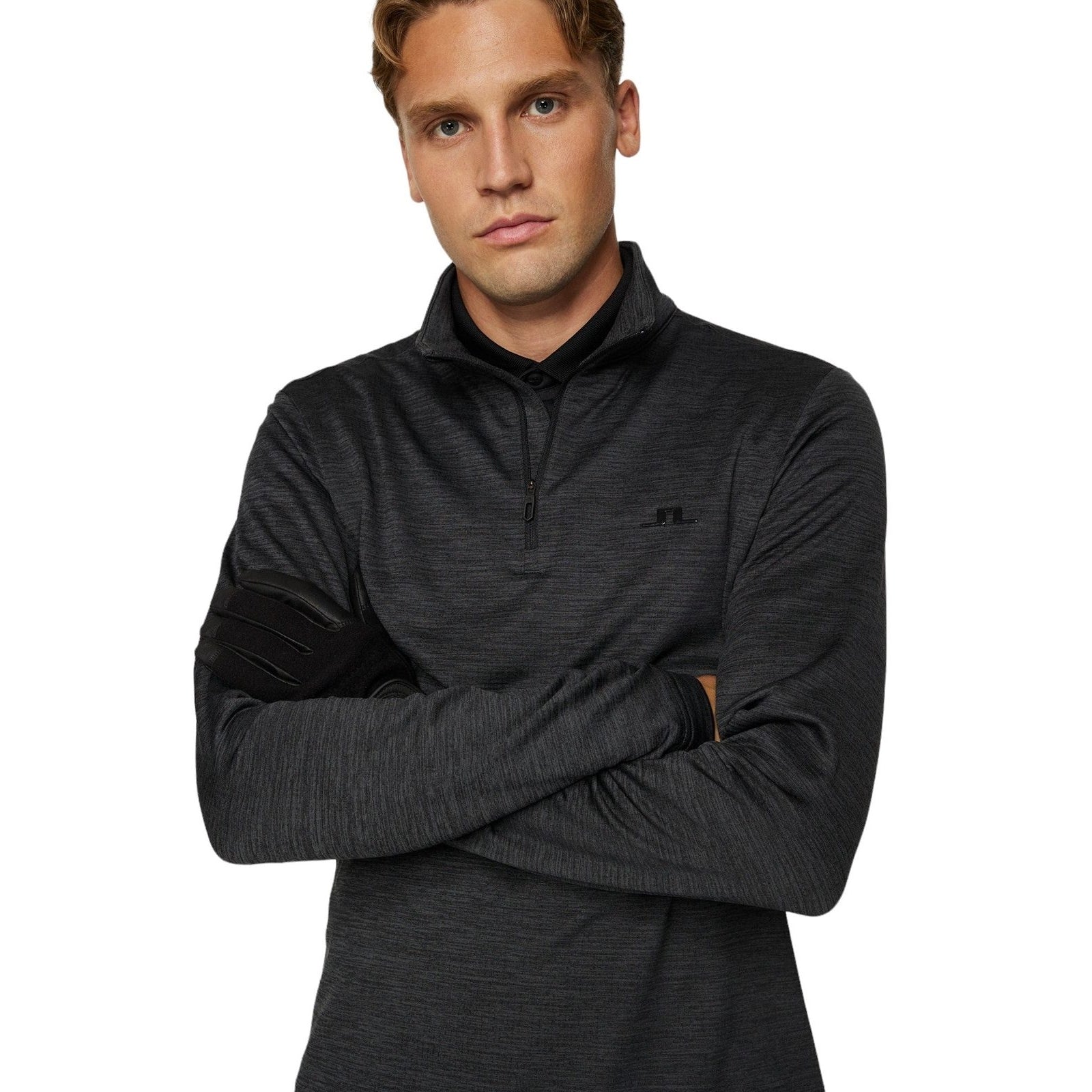 J Lindeberg Destry 1/4 Zip Golf Mid Layer GMJS10975