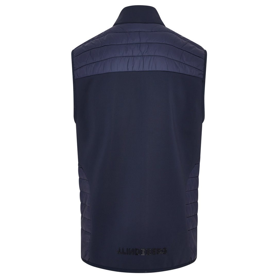 J.Lindeberg Holden Quilt Hybrid Golf Vest GMOW10858