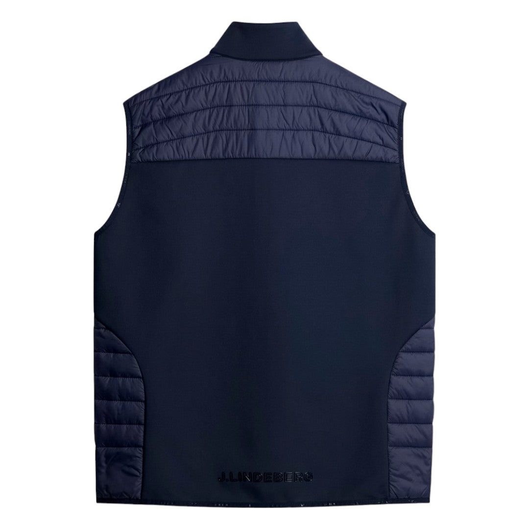 J.Lindeberg Holden Quilt Hybrid Golf Vest GMOW10858