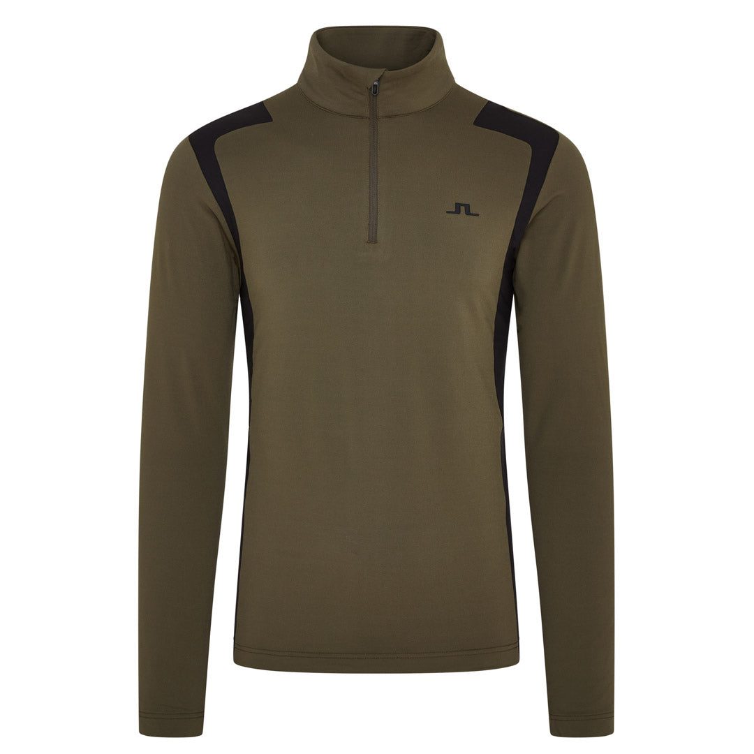 J.Lindeberg Lukas Quarter Zip Golf Mid Layer GMJS10952