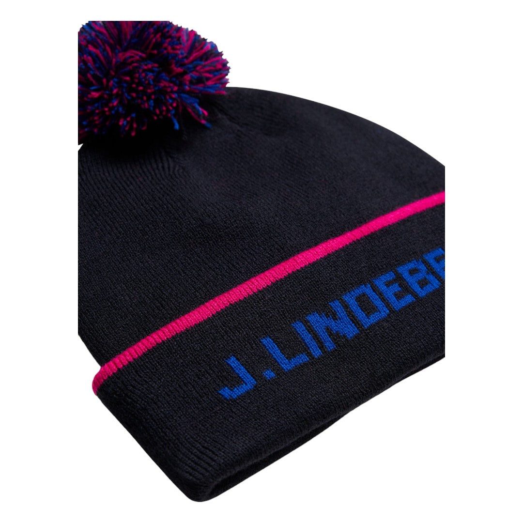 J. Lindeberg Stripe Golf Beanie AMAC10556