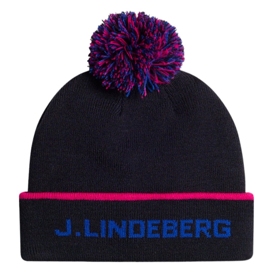 J. Lindeberg Stripe Golf Beanie AMAC10556