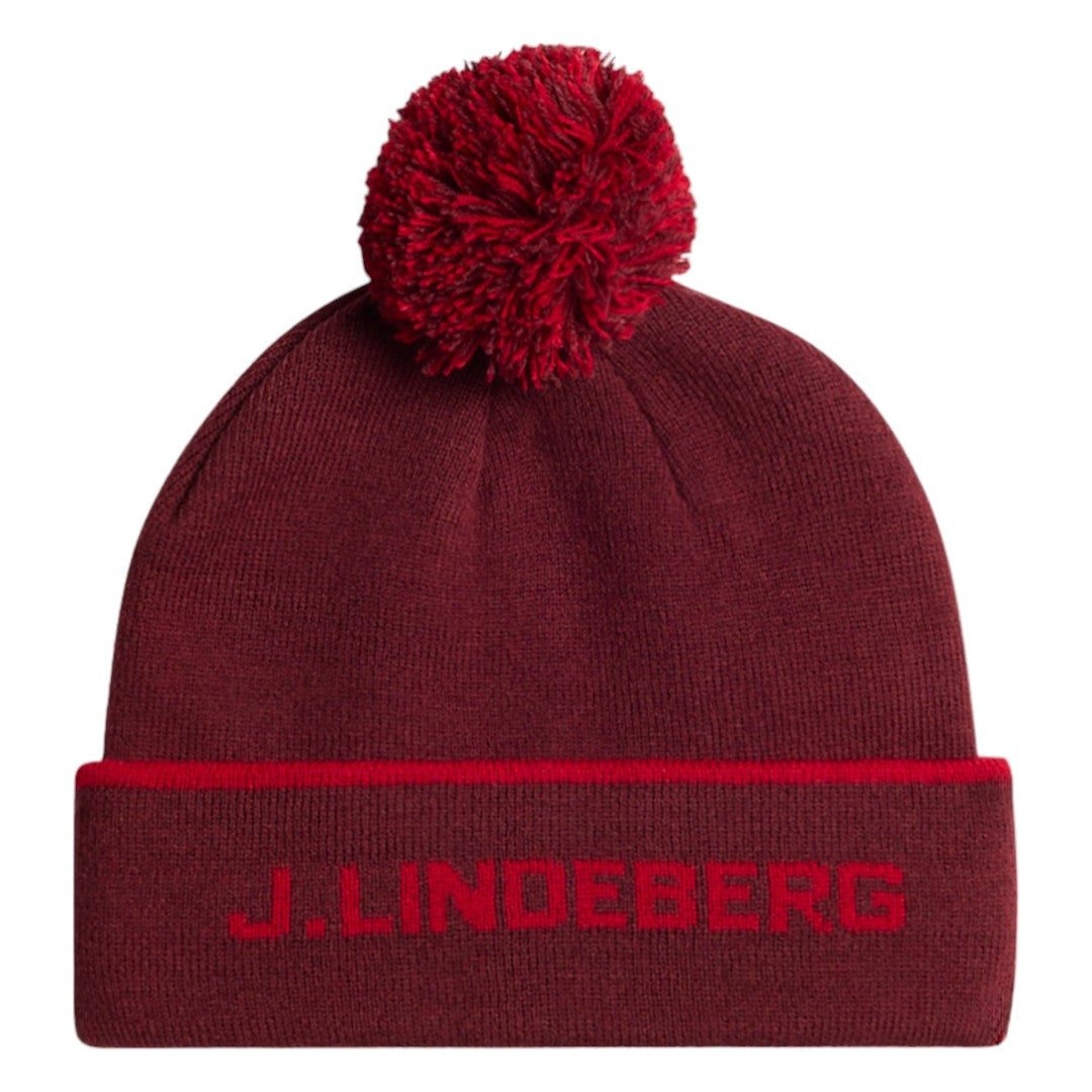 J. Lindeberg Stripe Golf Beanie AMAC10556